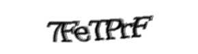 Security check image, please type the characters shown