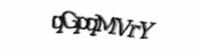 Security check image, please type the characters shown