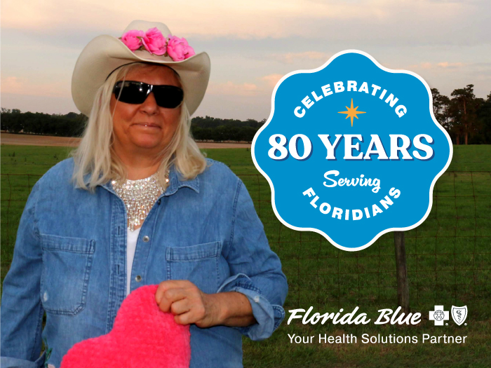 Inge M. Celebrating nearly 5 decades as a member with Florida Blue