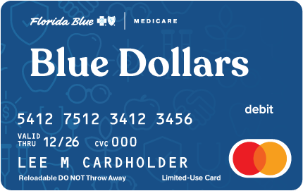 Blue Dollars card