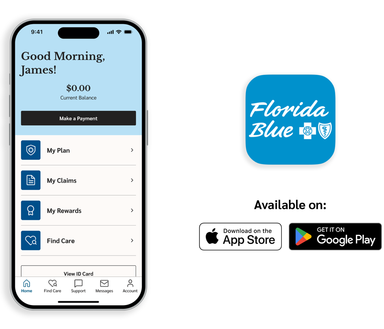 Download the Florida Blue app