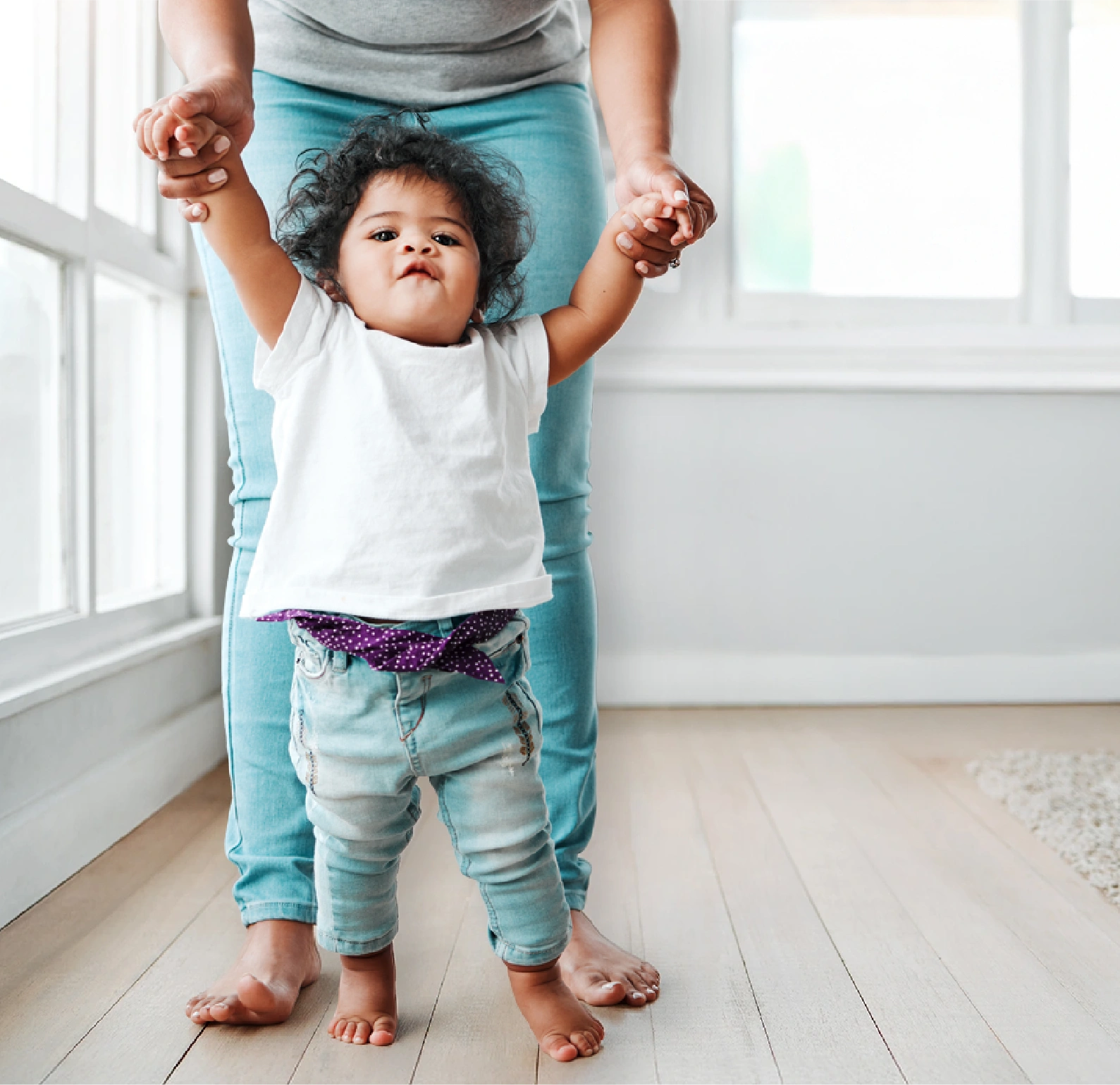 toddler learning to walk