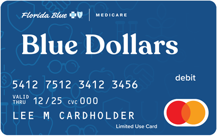 Blue Dollars card