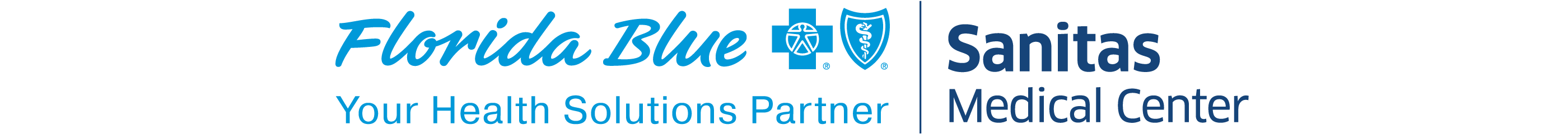 Florida Blue | Sanitas Medical Center Logo