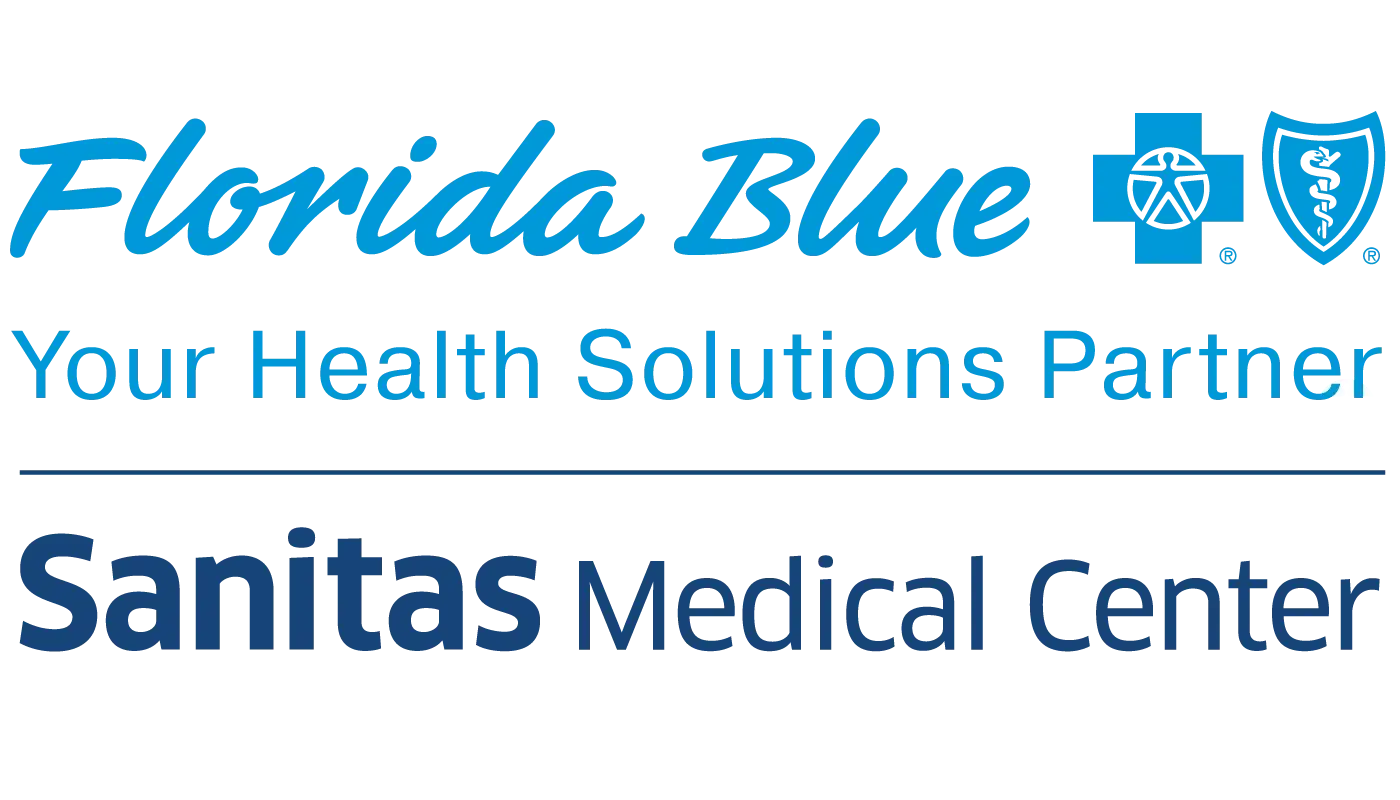 Florida Blue | Sanitas Medical Center Logo