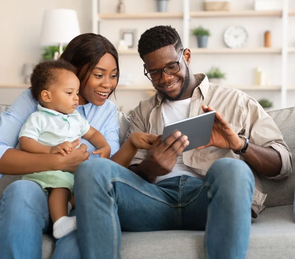 family shopping for a Florida Blue health plan on line