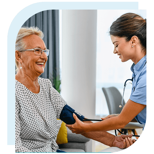 female doctor chatting with heart atttack patient