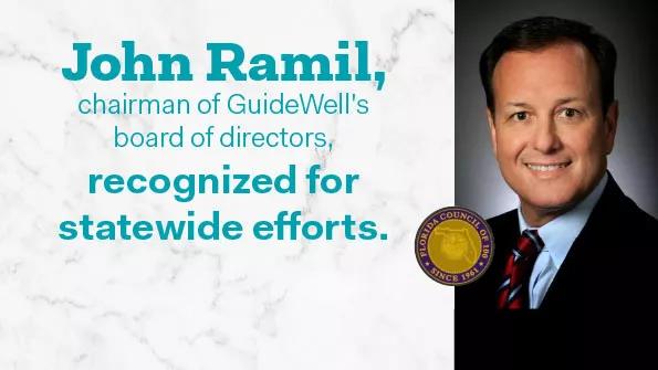 John Ramil, chairman of GuideWell Board of Directors